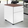 CAISSON MOBILE METAL 2 TIROIRS AVEC ASSISE