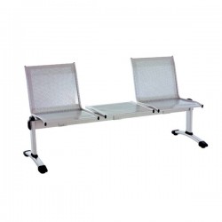 BANC EN TOLE 2 PLACES