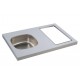 DESSUS ÉVIER CUISINETTE 1 CUVE L90 CM EMPLACEMENT DOMINO