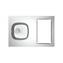 DESSUS ÉVIER CUISINETTE 1 CUVE L90 CM EMPLACEMENT DOMINO