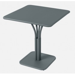 TABLE 71X71CM METALLIQUE INT/EXT - LUXEMBOURG - FERMOB
