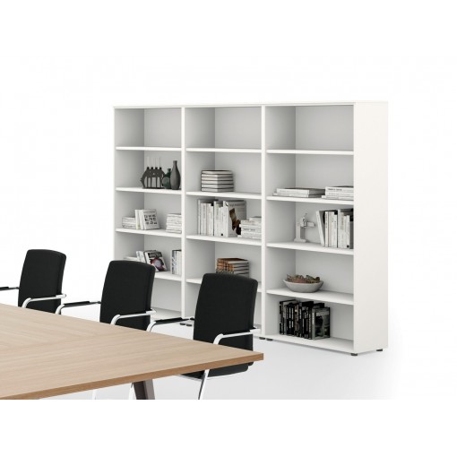 BUREAU BOIS PIETEMENT MÉTAL GRIS PLATEAU BLANC