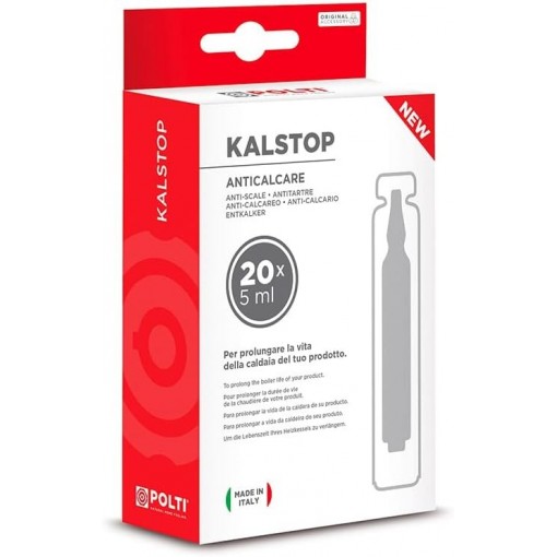 DOSETTE ANTI-CALCAIRE KALSTOP BOITE 20 FLACONS POLTI