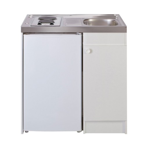 Évier cuisinette électrique intégré Largeur 90 cm avec réfrigérateur DF111