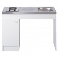 Kitchenette pmr 120cm domino électrique