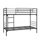 LIT SUPERPOSE METAL 90x190cm SOMMIER TREILLIS