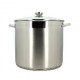 Faitout inox 24 cm avec couvercle