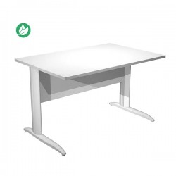 BUREAU DROIT PIED METAL EN L