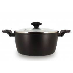 Faitout inox 24 cm avec couvercle