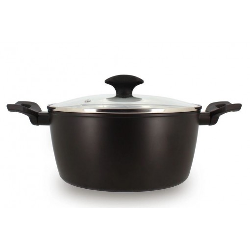 Faitout inox 24 cm avec couvercle