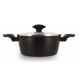 Faitout inox 24 cm avec couvercle