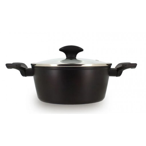 Faitout inox 24 cm avec couvercle