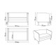 FAUTEUIL 1 PLACE MONOBLOC