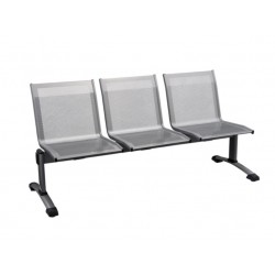 BANC EN TOLE 2 PLACES