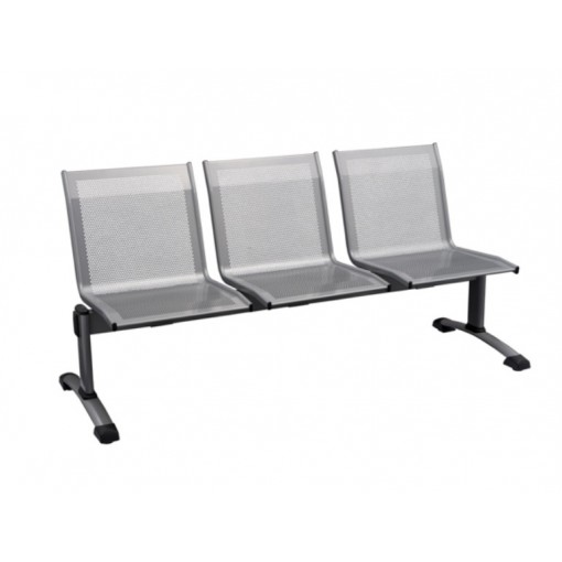 BANC EN TOLE 2 PLACES