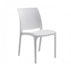 CHAISE POLYPROPYLÈNE RENFORCÉ NOIR