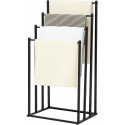 Porte Serviette Salle de Bain sur Pied 4 Niveaux
