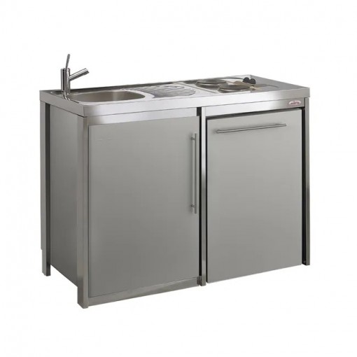 Meuble bas cuisinette metalinne