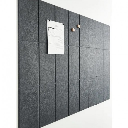 Panneaux Acoustiques Autoadhesifs, Anti-Bruit Decoupable pour Mur Porte Bureau Studio, Absorption Sonore 15x30cm