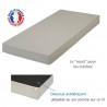 MATELAS MOUSSE PETITE ENFANCE 60 X 120  ÉPAISSEUR 10