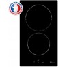 Domino 2 feux induction noir