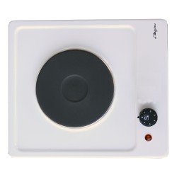 TABLE CUISSON 1 FEU 1000W BLANCHE