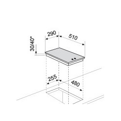 DOMINO 2 ÉLECTRIQUES INOX 3500W AIRLUX