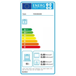 CUSINIERE 60CM POSE LIBRE 4 GAZ FOUR CATALYSE FAURE