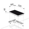 Domino  induction 38 cm AIRLUX