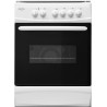 CUISINIERE 4 FEUX GAZ 60CM FOUR ELECTRIQUE