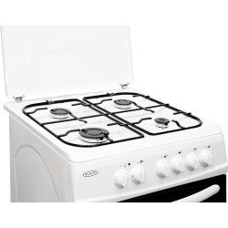 CUISINIERE 4 FEUX GAZ 60CM FOUR ELECTRIQUE