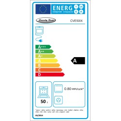 CUISINIERE VITROCERAMIQUE INOX BRANDY BEST