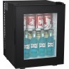 MINI REFRIGERATEUR 26L VITRE NOIR 0DB