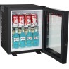 MINI REFRIGERATEUR 26L VITRE NOIR 0DB