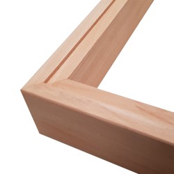 CADRE BOIS HETRE MASSIF RENOVATION TRAITE OCULTO