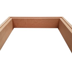 CADRE BOIS HETRE MASSIF RENOVATION TRAITE OCULTO