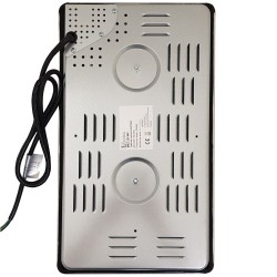 Domino 2 électriques avec minuteur Inox 3000W