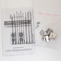 Domino 2 électriques avec minuteur Inox 3000W