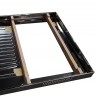 KITCHENETTE EVIER INOX REVERSIBLE 1 CUVE 140CM DOMINO INDUCTION MANETTE MEUBLE 2 PORTES  FRIGO 4*