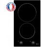 KITCHENETTE EVIER INOX REVERSIBLE 1 CUVE 140CM DOMINO INDUCTION MANETTE MEUBLE 2 PORTES  FRIGO 4*