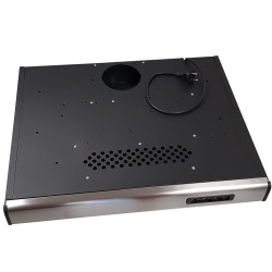 Hotte à visières INOX