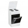 CUISINIERE ELECTRIQUE 4 FEUX BLANCHE
