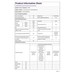 CONGELATEUR ARMOIRE 222L