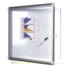 VITRINE INTÉRIEURE/EXTÉRIEURE FOND MAGNÉTIQUE PORTE VERRE