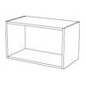 MEUBLE HAUT LARG 60 HAUT 35  1 PORTE