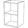 MEUBLE HAUT LARG 40 HAUT 60 1 PORTE