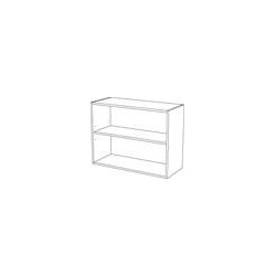 MEUBLE HAUT LARG 80 HAUT 60 2 PORTES