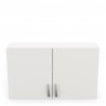 MEUBLE HAUT LARG 100 HAUT 60 2 PORTES