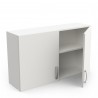MEUBLE HAUT LARG 100 HAUT 60 2 PORTES