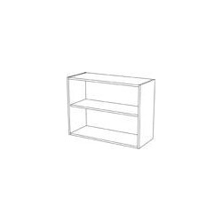MEUBLE HAUT LARG 100 HAUT 60 2 PORTES